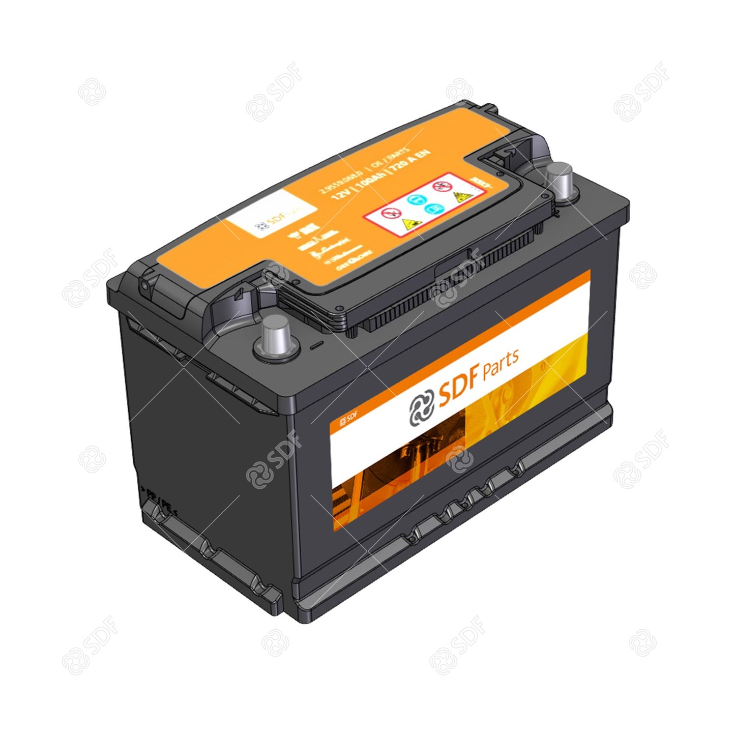 Batteria SDF 100 Ah 720 A