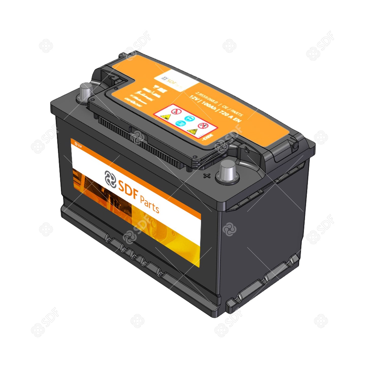 Batteria SDF 100 Ah 720 A