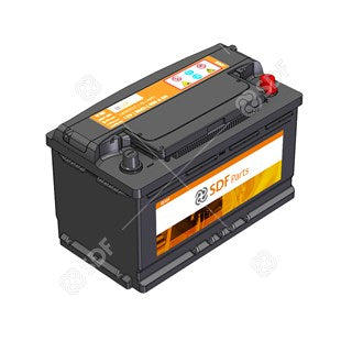 Batteria SDF 88 Ah 900 A